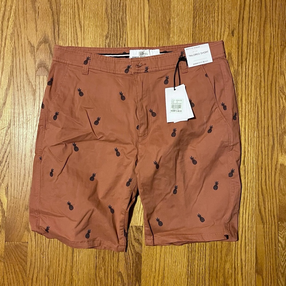 Paper Denim & Cloth tailored short 32W